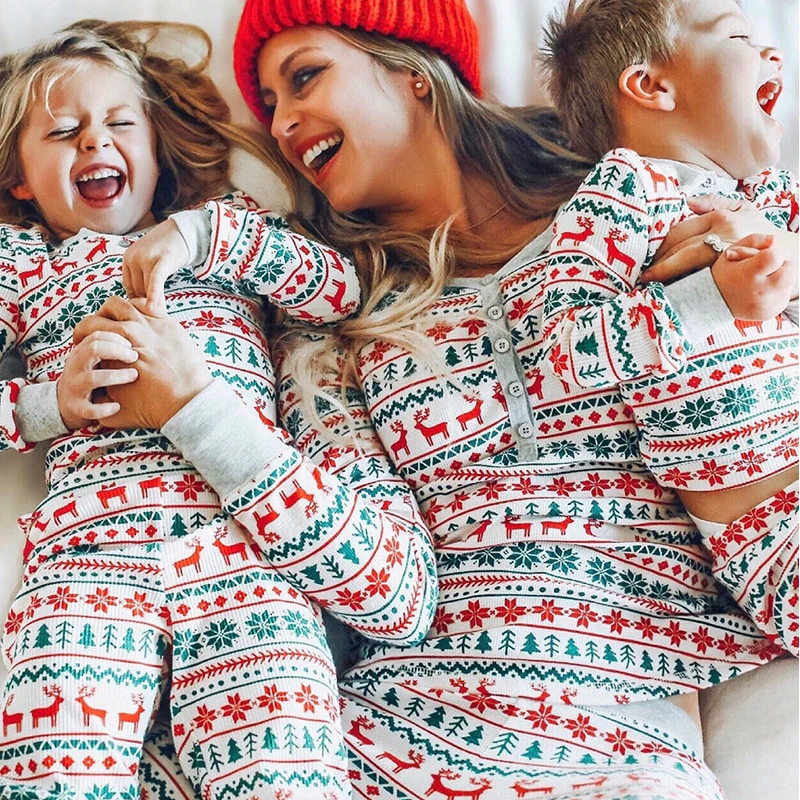 Snug Snow-Family Matching Christmas Pajamas