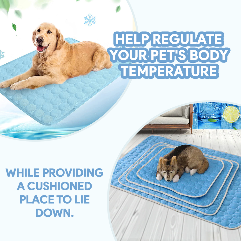 French Bulldog Ice Pad| Summer Dog Cat Pet Cooling Kennel