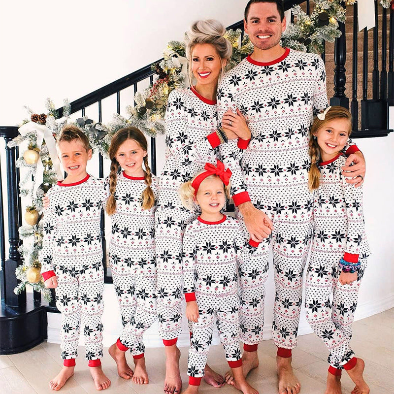 Snowy Flurries-Family Matching Christmas Pajamas