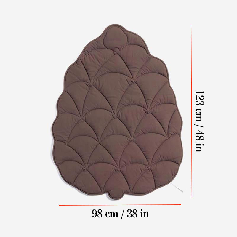 French Bulldog Leaf Shape Mats｜Pet Dog Kennel Cat Sleeping Mat