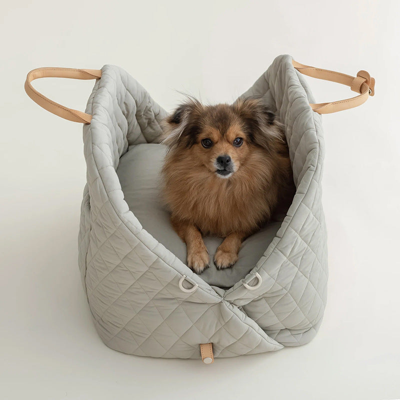 Luxury Dog Car Seat Pet Travel Bag