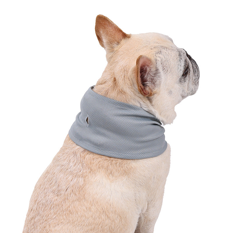 Summer French Bulldog Dog Cooling Neck Bandana