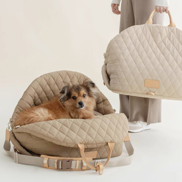 Luxury Dog Car Seat Pet Travel Bag