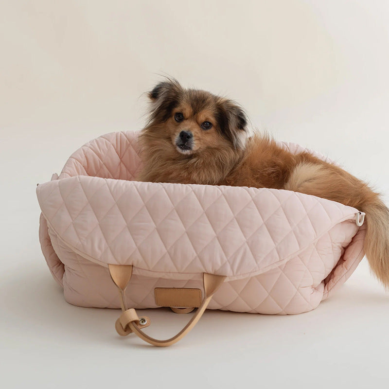 Luxury Dog Car Seat Pet Travel Bag