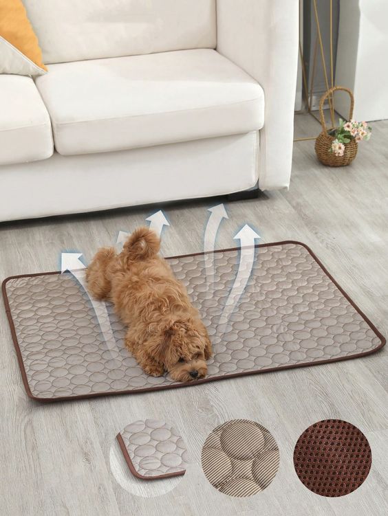 French Bulldog Ice Pad| Summer Dog Cat Pet Cooling Kennel